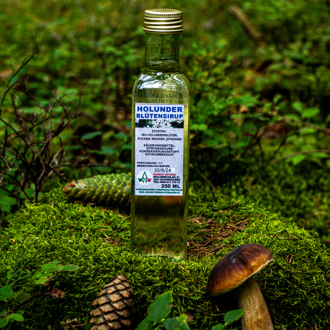 Holunderblütensirup