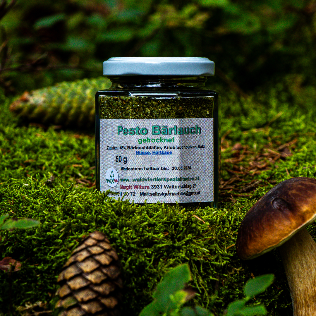 Trockenpesto - Bärlauch